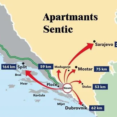 Appartement Sentic Neum